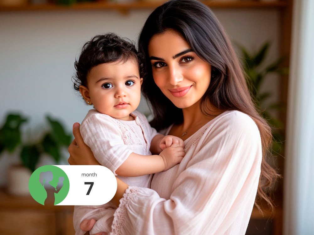 Development at 7 Months: What Your Baby Can Do